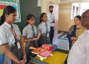 *Science Fair “Sai Space” Organized at Sanskar International School*