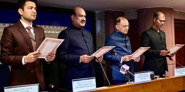 Lok Sabha Speaker Om Birla Addresses Officers Tranees of Indian Forest Service