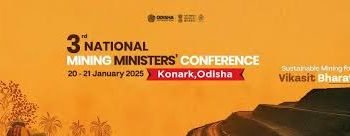 3rd National Mines Ministers’ Conference Commences in Konark