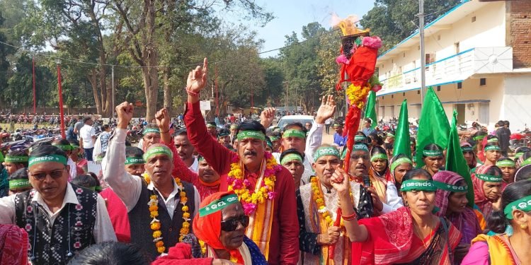“Untill my last drop of Blood, Mining will not be allowed in Gandhamardhan”; BJP MP Pradeep Purohit Joins Activists in a Historic Pledge
