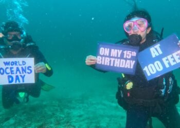 Making Waves at 100 Feet: Sambalpur Girl Tisya Panigrahi Sets Diving Record on 15th Birthday and World Oceans Day