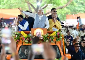 PM Modi inaugurates, lays foundation stone of multiple development projects worth over Rs 18,600 crore commemorating the completion of one year of the Government of Odisha
