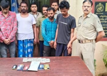 Five Arrested in Major Brown Sugar Bust Worth Over Rs25 Lakh in Bhubaneswar