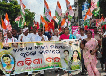 Opposition Uproar in Odisha: Congress Leads Bandh Demanding Justice for B.Ed Student