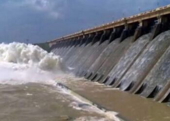  Hirakud Dam Unleashes First Surge of Monsoon Waters