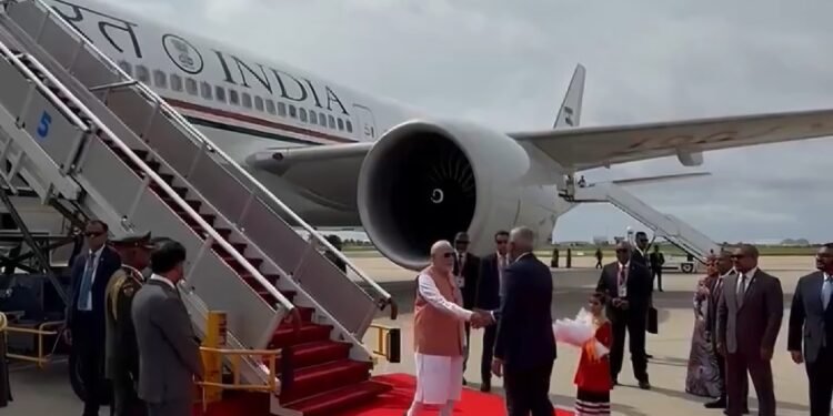 Modi Lands in Maldives to Mark Diplomatic Milestones