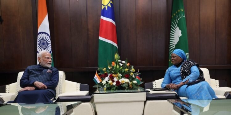 PM Modi’s Landmark Namibia Visit Boosts Ties in Trade, Defence, and Digital Tech