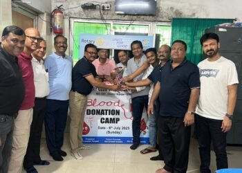 An Inspiring Act of Service: Rotary Club of Bargarh Central Organizes Blood Donation Camp