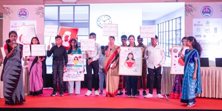 Global Menstrual Hygiene Day 2026 observed by Odisha Menstrual Health & Hygiene Alliance(OMHH Alliance)